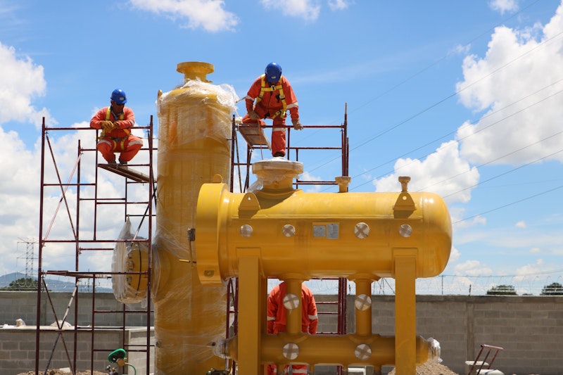 Construyendo una estación de medición y regulación en México