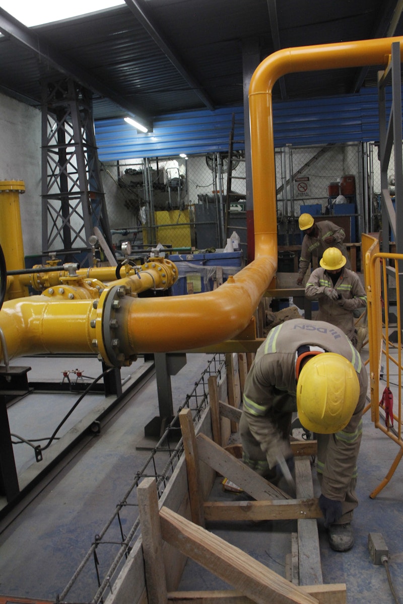 Construyendo una estación de medición y regulación en México