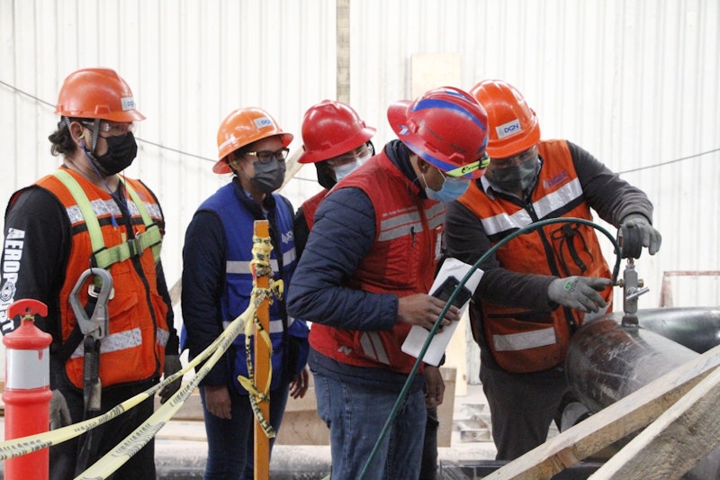 Calibrando sistema de regulación de gas natural en México